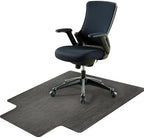 Office Chair Mat for Hardwood Floor, 36" x 48" Non-Slip Office Chair Mat for Rolling Chair, Heavy Duty Textilene Floor Protector for Hardwood Tile, Desk Computer Chair Mat for Home Office, Black by Unknown