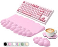 Sushret Cloud Wrist Rest with Keyboard Stand, Keyboard Riser with Wrist Pad by Sushret