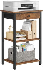Gewudraw Printer Stand,3-Tier Printer Table for Home Office, Living Room by Gewudraw