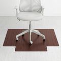 Anji Mountain 52" x 44" Bamboo Office Chair Mat for Carpet & Hardwood Floor by AnjiMountain