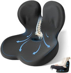 Seat Cushion with Lumbar Support Pillow,Ergonomic Chiar Cushion by XZdream