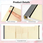 GANGZI The Life Book Document Organizer Binder - Image 3