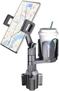 2-in-1 Tablet Cup Holder Mount, Extra Drink Holder for Car Truck iPad Stand by eSamcore