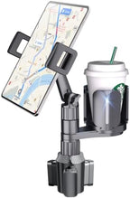 2-in-1 Tablet Cup Holder Mount, Extra Drink Holder for Car Truck iPad Stand by eSamcore