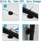 225-Pc Magnetic Cable Ties Set,Magnetic Zip Tie Mounts & Cable Ties - Image 6