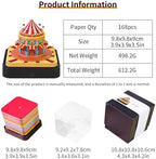 3D Calendar 2027,3D Desk Calendar 2027,Time Piece Calendar 2027,3D Art Calendars Memo Pad 2027,Circus Desktop Decoration,Birthday Gift,New Year Gift (Circus) - Image 2