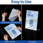Dynta Acrylic Sign Holder 8.5 x 11 Inches - Image 5