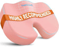 TushGuard Memory Foam Seat Cushion for Office Chair, Car Seat, Pink, XL by TushGuardSeatCushonsPillows