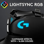 Logitech G502 Hero High Performance Wired Gaming Mouse, Hero 25K Sensor, 25,600 DPI, RGB, Adjustable Weights, 11 Buttons, On-Board Memory, PC/Mac, Pack of 4 - Image 7