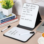 Dunzoom 4 Pcs Small Dry Erase Board with Stand for Desk, 8‘' x 6‘', Black - Image 3