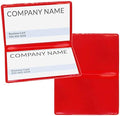 StoreSMART Red Folding Business Card Holders - 50 Pack - Polypropylene Plastic (RPP2915R50) by StoreSMART