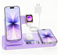Dual Phone Foldable Wireless Charging Station for Apple, Couple&Family Use by Feiltik