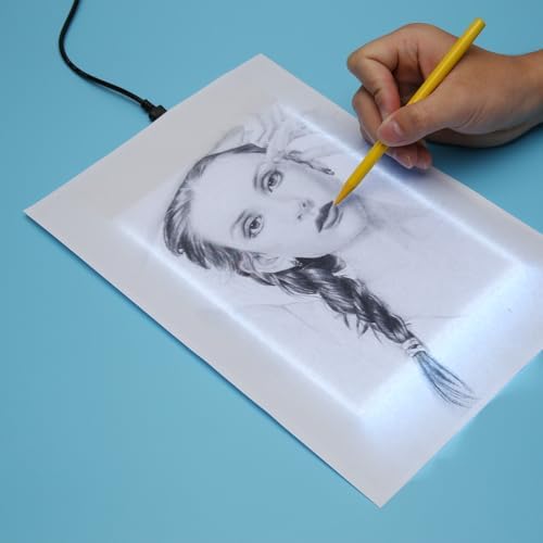 Foldable Light Box Stand Multifunction Skidding Prevented Tracing Holder 6 Angle Points Portable for Diamond Art Painting (Blue) - Image 6