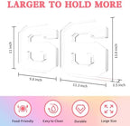 13.8" Acrylic Number Charcuterie Tray, Fillable Charcuterie Box (Number 6) - Image 2