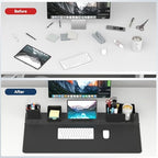 KDD Mouse Pad - Desk Mat with Phone Holder - Gaming Mousepad with Ultra-Smooth Surface, Non-Slip Base - Keyboard Mat for Home Office Gamer Accessories - Image 6