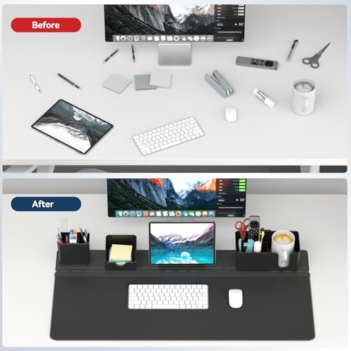 KDD Mouse Pad - Desk Mat with Phone Holder - Gaming Mousepad with Ultra-Smooth Surface, Non-Slip Base - Keyboard Mat for Home Office Gamer Accessories - Image 6