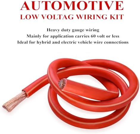 2 Gauge Battery Welding Cable, Red, 5 Feet - Image 2
