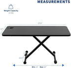 VIVO Black 28 in Single Top Standing Desk Converter, DESK-V011F - Image 6