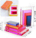 6Lbs Crystal Geometric Bookends Non-Skid Sturdy Shelf Decor - Image 6