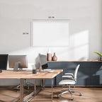 U Brands Farmhouse White Frame, 20 x 30 in, Magnetic Dry Erase White Board - Image 2