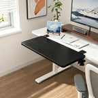 Desk Extender , 23.6'' x11.8 '' Foldable Table Extension Folding Wall Table Keyboard Extender for Desk Clamp-on Shelf for Dorm Bunk, Office, Kitchen Bar, additional storage platforms - Image 6