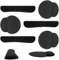10 Pcs Ergonomic Mouse Pad and Keyboard with Wrist Support Set - Soft Memory Foam & Rubber Base Comfort Rest for Typing, Gaming, Computer, Laptop, Office, Home Use by Unknown