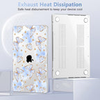 May Chen for 2026 MacBook Pro 14-inch M5 M4 M3 M2 M1 Pro/Max Chip, Release 2026 2025-2021, Model A3427 A3426 A3434 A3112 A3401 A3185, Plastic Hard Shell with Keyboard Cover, Blue Butterfly - Image 5