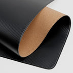 Leather Desk Pad, Office Desk Mat Waterproof Black, Smooth Mouse Writing Surface, Maximum Protection Dual-Sided Pu Leather Blotter for Game/Home(Cork,130x60cm) - Image 5