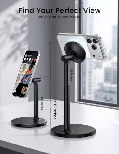 Lamicall Magnetic Phone Stand & Adjustable iPad Stand for Desk - Image 2