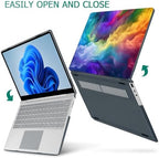 Mektron Case for 13.5" Microsoft Surface Laptop 5/4/3 with Metal Palm Rest Model 1951/1868, 2019/2021/2022 Release Plastic Hard Shell Cover with Screen Protector + Keyboard Cover, Rainbow Cosmic - Image 4