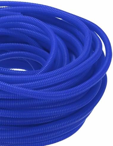 DMiotech 100ft Wire Loom Split Tubing 3/8 Inch(9.5mm) ID Blue by DMiotech