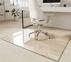 [Upgraded Tempered Glass] Koonmi 36" x 50" Office Floor Desk Chair Mat for Carpet & Hardwood Floor by KOONMI