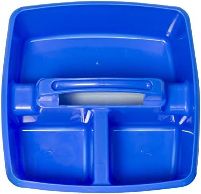 Storex Classroom Caddy, 9.25 x 9.25 x 5.25 Inches, Assorted Colors, Color Assortment Will Vary, Case of 6 (00940U06C), Small Caddy (Pack of 2) - Image 5