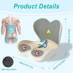 Seat Cushion for Office Chair, Ergonomic Cushion with Lumbar Support Pillow - Image 2