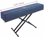 Piano 88 Keys Keyboard Dust Cover with Music Stand Opening of Zipper Design, Dust Proof Cover Compatible for Yamaha P35 P45 P48 P71 P85 P95 P105 P115 P125 Digital Pianos Keyboards - Image 3
