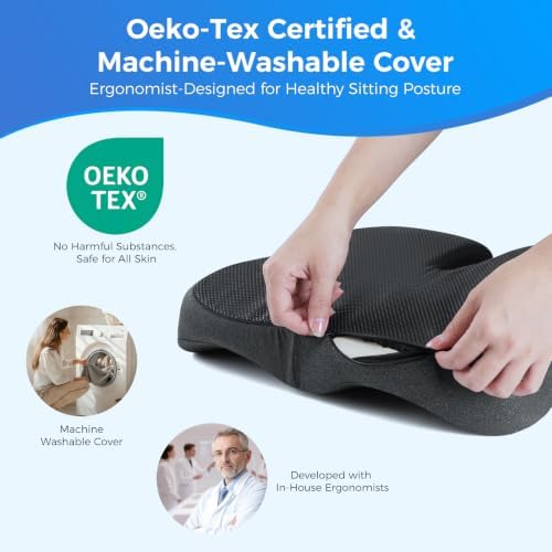 Dreamer Car Seat Cushion for Tailbone & Sciatica Pain Relief - Image 6
