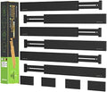 ANTOWIN 6Pcs Expandable Bamboo Drawer Dividers, Fits 17.6-21.6" Drawers by ANTOWIN