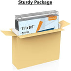 MaxGear Acrylic Wall Mount Sign Holder, 8.5 x 11 Landscape, 12 Pack - Image 6
