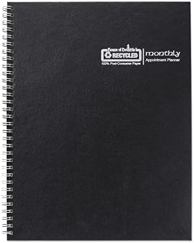 House of Doolittle 2024 Calendar Planner, Monthly, Black Hard Cover, 8.5 x 11 Inches, December - January (HOD26292-24) - Image 6