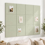 Felt Bulletin Board Tiles, Cork Board Alternative, 48 x 36 in by CreateYourIdealSpace