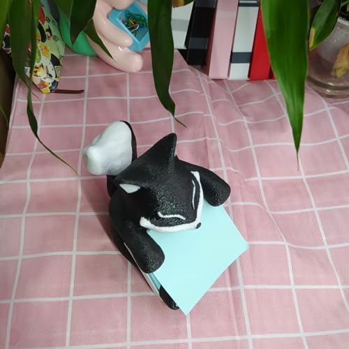Fox Sticky Note Dispenser Cute Pop Up Sticky Note Holder Animal Fun for Desk Home School Office, 3x3 in, Black, C15 - Image 4