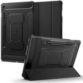 Spigen for Galaxy Tab S10 Lite Case (2025), Galaxy Tab S9 FE Case (2023), Rugged Armor Pro Protective Tri-Fold Cover with Built-in S Pen Holder, Shock-Absorbing Carbon Fiber Design, 10.9 inch, Black by Spigen