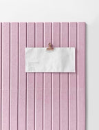 Slated Felt Bulletin Board Tiles | Cork Board Alternative for Walls | Wall Panels for Office & Home Decor | Aesthetic Pinboard & Photo Board | 12-Pack (11.8" x 11.8") with Adhesive | Sakura - Image 3