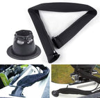 48-Inch Zippered Rigging Sleeve with Marine Cable Boot Diameter 4 2/5" with Cable Tie Universal Fit for Yacht Cable Management Kit by CNRAQR