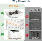 Delamu Rolling Storage Cart with 6 Drawers, Utility Craft Storage Cart - Image 5