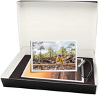 Lineco Drop Front Archival Storage Box, 16.75x20.75x3 in, Black, 2 Pack - Image 5