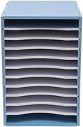 Desktop Organizer, Vertical Desktop Sorter, Literature Organizer Sorter by Upyouths