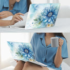 Mektron Case for 2026 MacBook Neo 13-inch A18 Pro chip A3404 Laptop Cover with 13-inch (Diagonal) Liquid Retina Display+ Keyboard Cover+ Screen Protector, Watercolor Blue Flower - Image 7