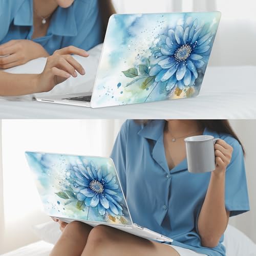 Mektron Case for 2026 MacBook Neo 13-inch A18 Pro chip A3404 Laptop Cover with 13-inch (Diagonal) Liquid Retina Display+ Keyboard Cover+ Screen Protector, Watercolor Blue Flower - Image 7