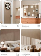 Bumusty 48"x 36" Large Felt Bulletin Board Tiles, Taupe - Image 6
